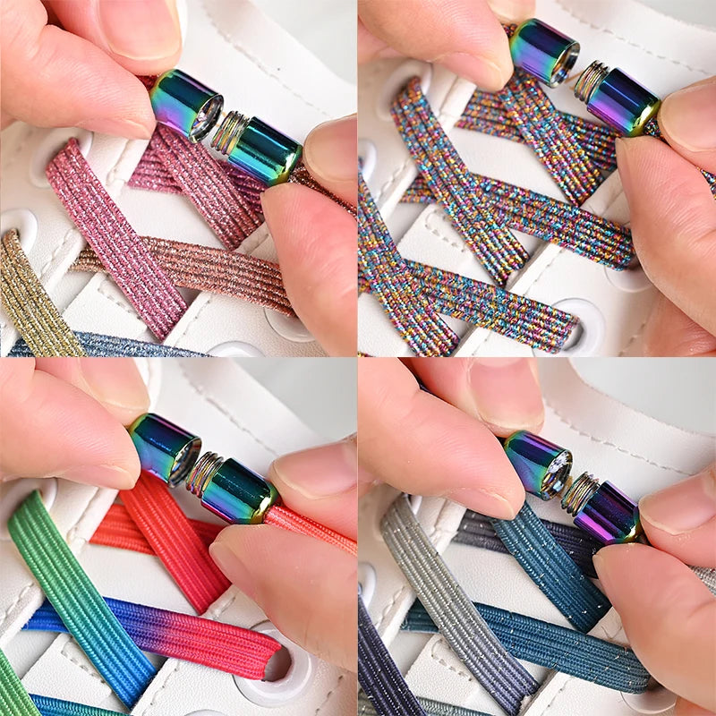 Pearl Light No Tie Shoelaces – Fashionable & Practical