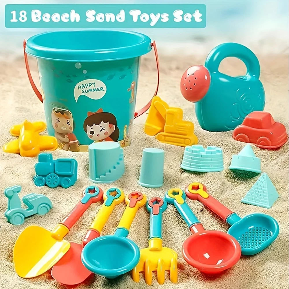 Beach Sand Toys 18PCS | Outdoor Play Set