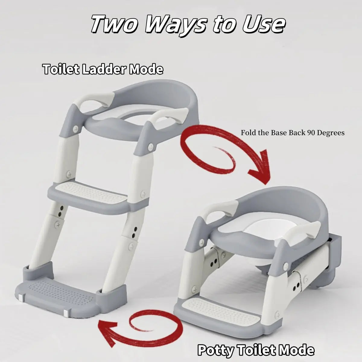 StepPotty 2-in-1 Toddler Toilet Training Seat with Ladder