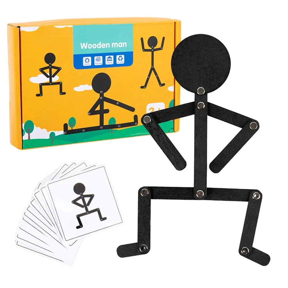 🤸‍♂️ Stick Sporty Men Puzzle Toys – Fun & Active Learning for Kids