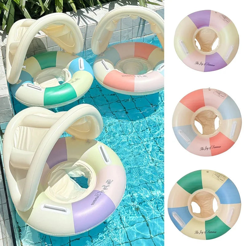 Inflatable Swim Ring™ 🌊 | Pool Float Seat Comfort