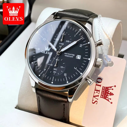 OLEVS P2880 Elegant Men’s Quartz Watch – Luxury Casual & Business