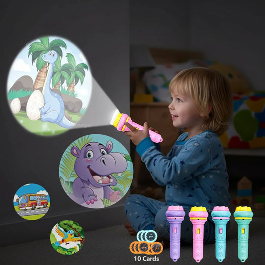 Bedtime Story Projector for Toddlers – Animal Light Toy