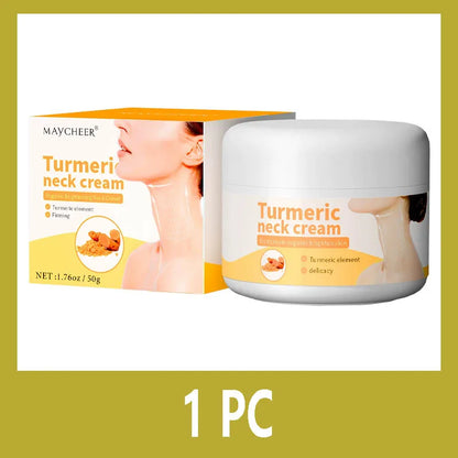 Turmeric Neck Care Cream – Anti-Wrinkle, Hydrating & Firming Beauty Treatment