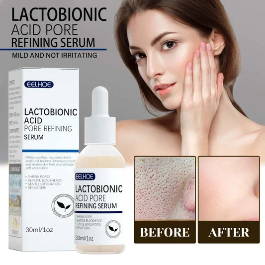 Lactobionic Acid Facial Serum – Shrink Pores, Smooth Fine Lines & Brighten Skin