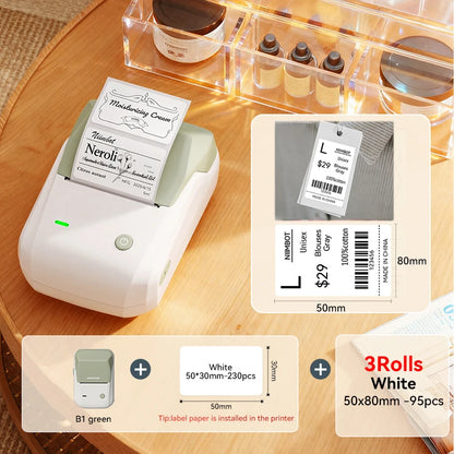 NIIMBOT B1 Portable Bluetooth Label Printer