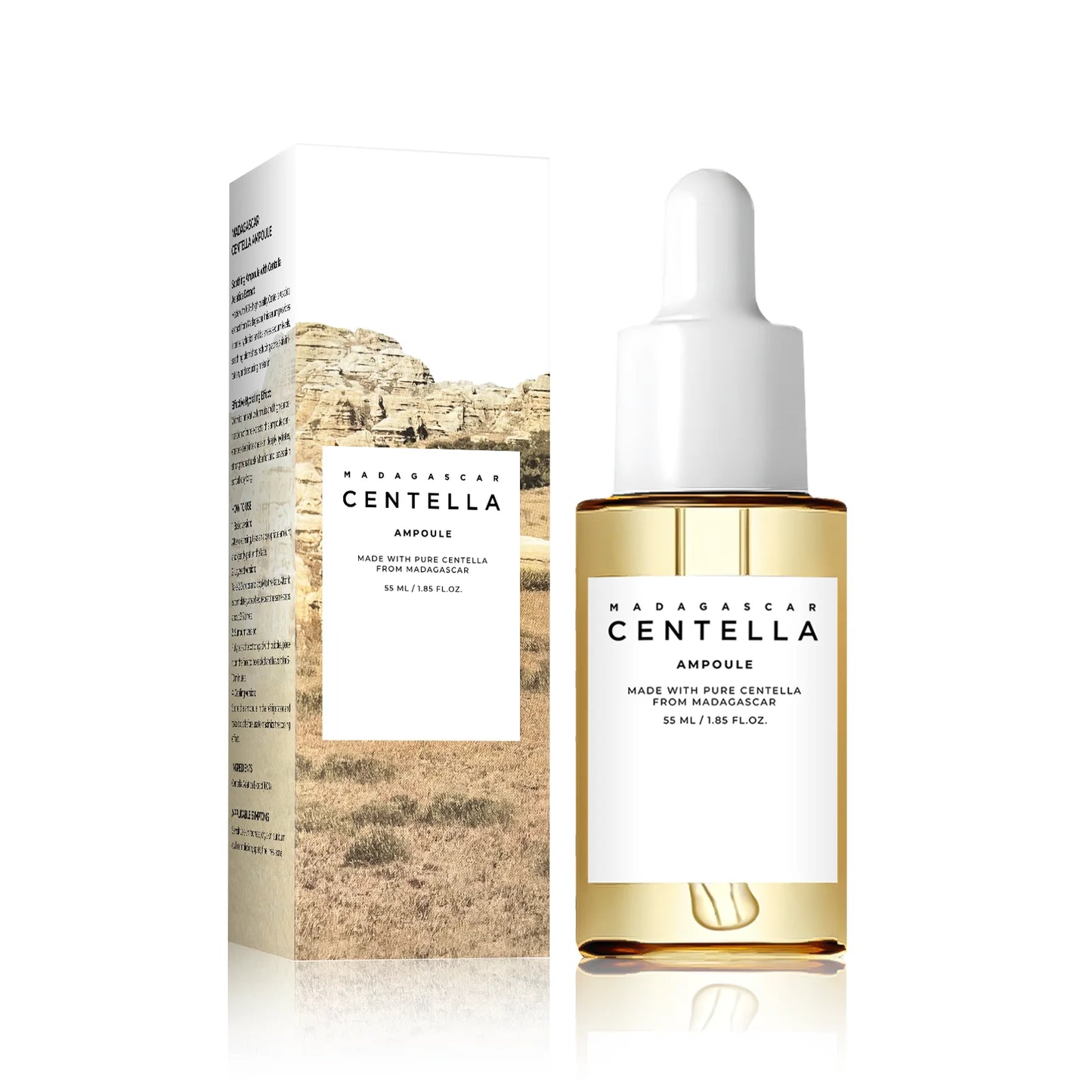 Madagascar Gotu Kola Essence 55ml | Calming Hydrating Serum