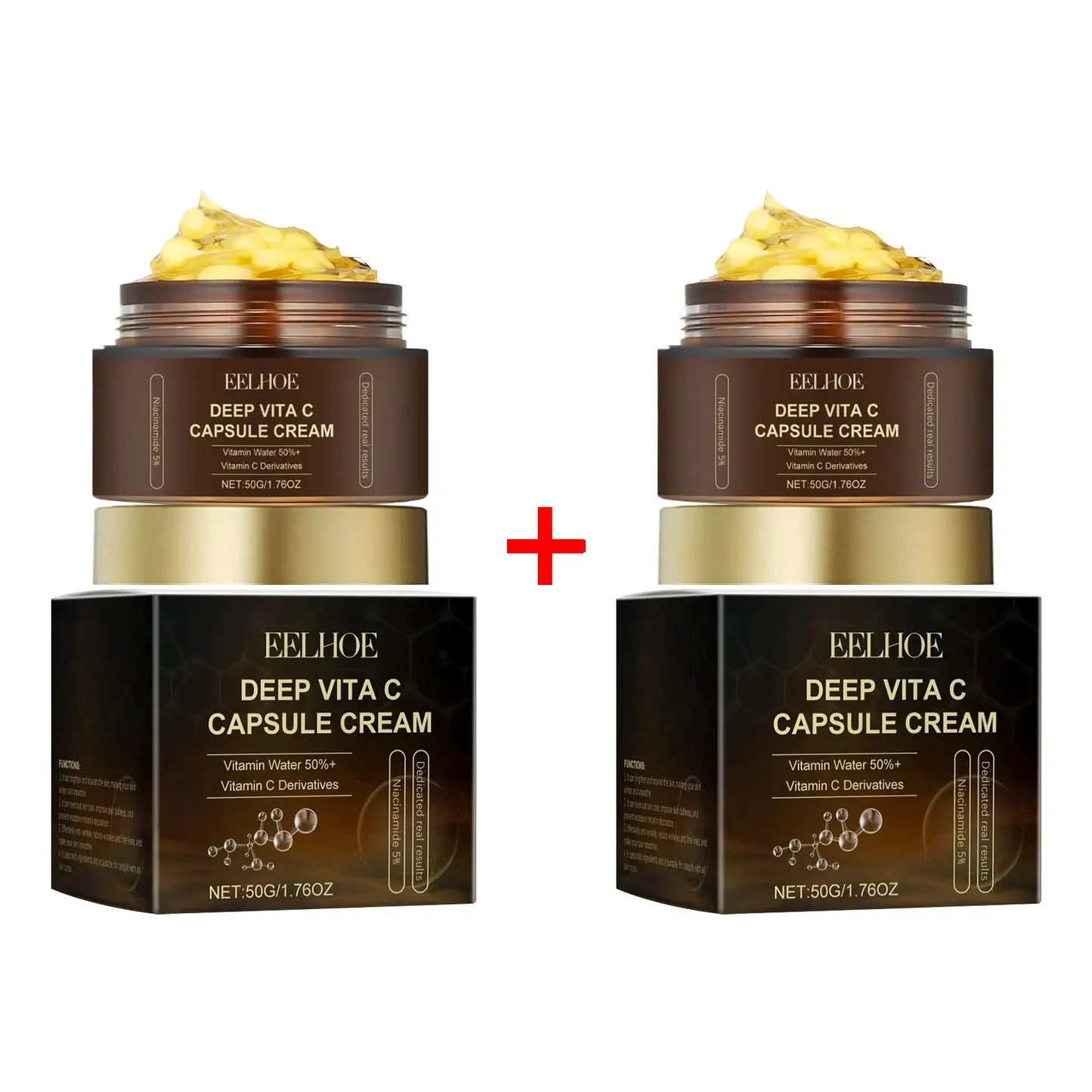 Vitamin C & Niacinamide Cream – Even Skin Tone & Glow