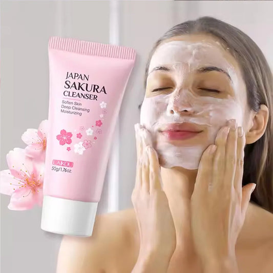 LAIKOU Sakura Cleanser – Gentle Deep Pore Care 50g