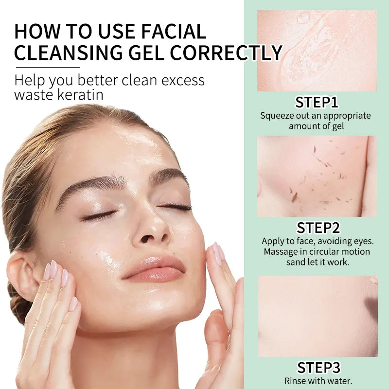 Herbal Exfoliating Gel Cream – Deep Cleansing & Moisturizing Face & Body Scrub