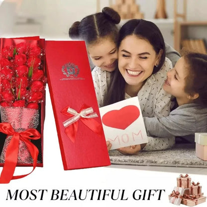 Luxury 18PCS Soap Rose Bouquet with Gift Box – Elegant Floral Gift for Special Occasions