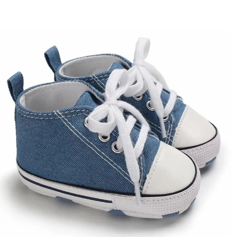 Baby First Walker Sneakers – Soft Sole Non-Slip Shoes
