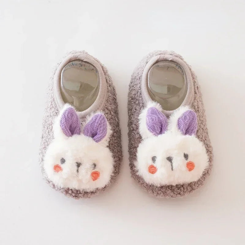 ❄️ CozyToes™ – Pantuflas de bebé para primavera y otoño