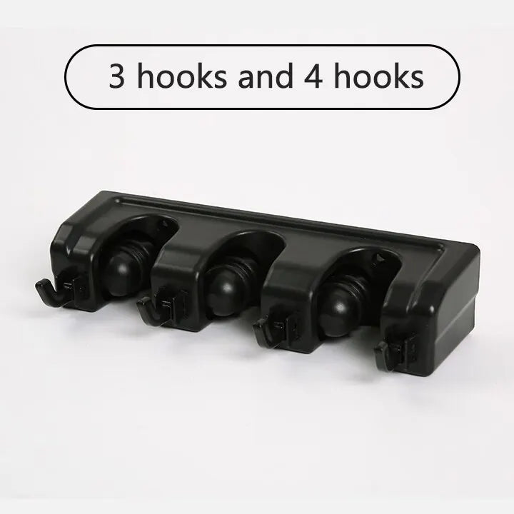 SmartGrip Rack™ | Wall Mounted Mop & Broom Holder
