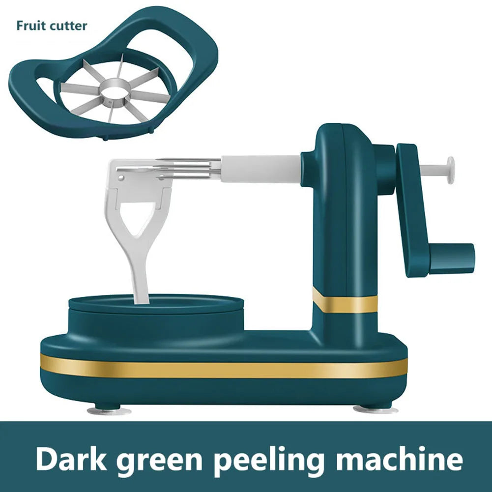 Manual Apple Peeler – Multifunctional Fruit Peeling Tool with Stainless Steel Blades