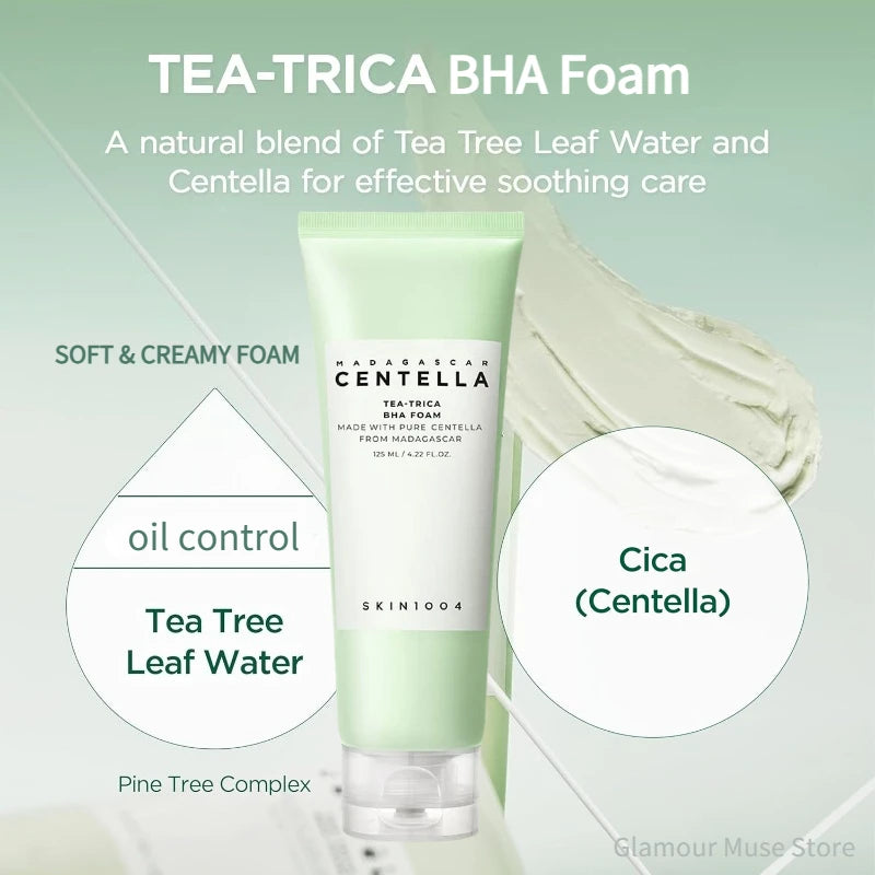 Korean Centella Cleanser – Clear, Smooth & Radiant Skin