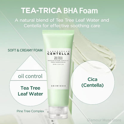 Korean Centella Cleanser – Clear, Smooth & Radiant Skin