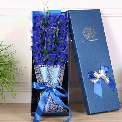 Luxury 18PCS Soap Rose Bouquet with Gift Box – Elegant Floral Gift for Special Occasions