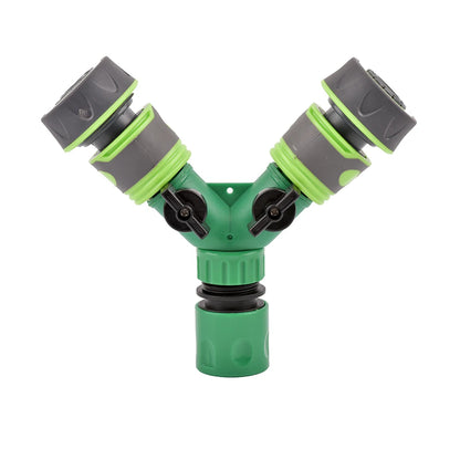 Way Garden Tap Splitter with Adjustable Switch