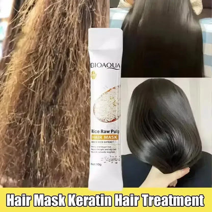 Magical Rice Hair Mask – Smooth, Shiny & Moisturized Hair in Seconds