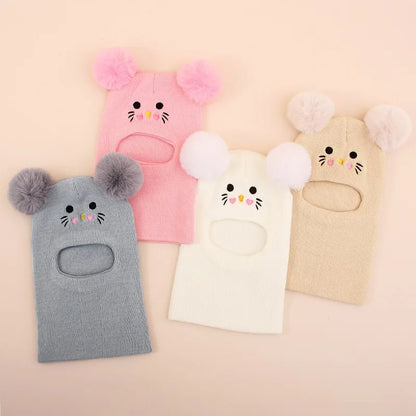 ❄️ CozyPaws™ – Kids’ Knitted Winter Hat with Ear Protection