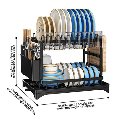 Adjustable Pull-Out Kitchen Organiser | Space-Saving Cabinet Shelf