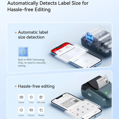 NIIMBOT B1 Portable Bluetooth Label Printer