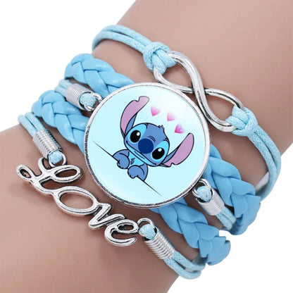 Lilo & Stitch Kawaii Bracelet – Cute Anime Wristband for Kids