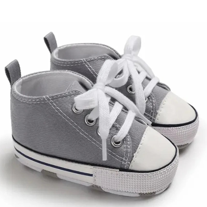 Baby First Walker Sneakers – Soft Sole Non-Slip Shoes