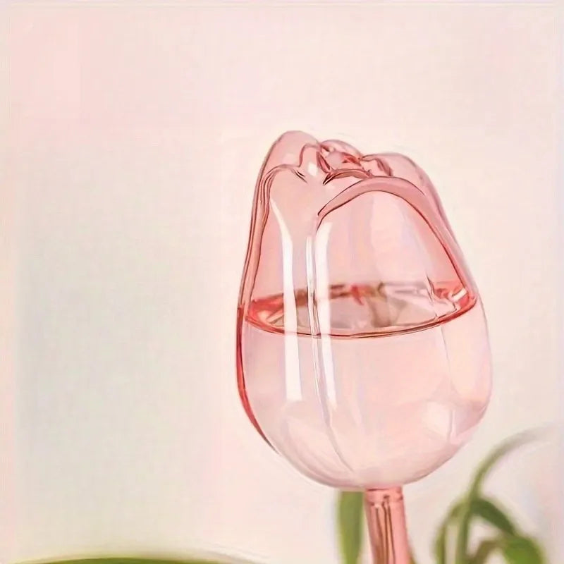 Pink Tulip Watering Balls – Elegant Automatic Irrigation