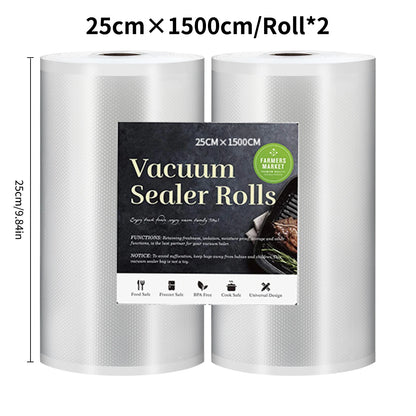 SaengQ Vacuum Sealer Bags Rolls – Food Storage & Sous Vide Vacuum Packaging