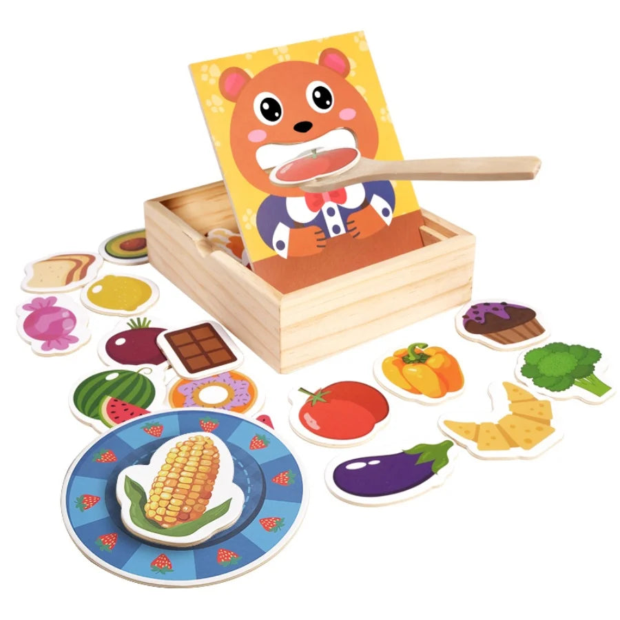 Montessori Feeding Game Toy for Kids