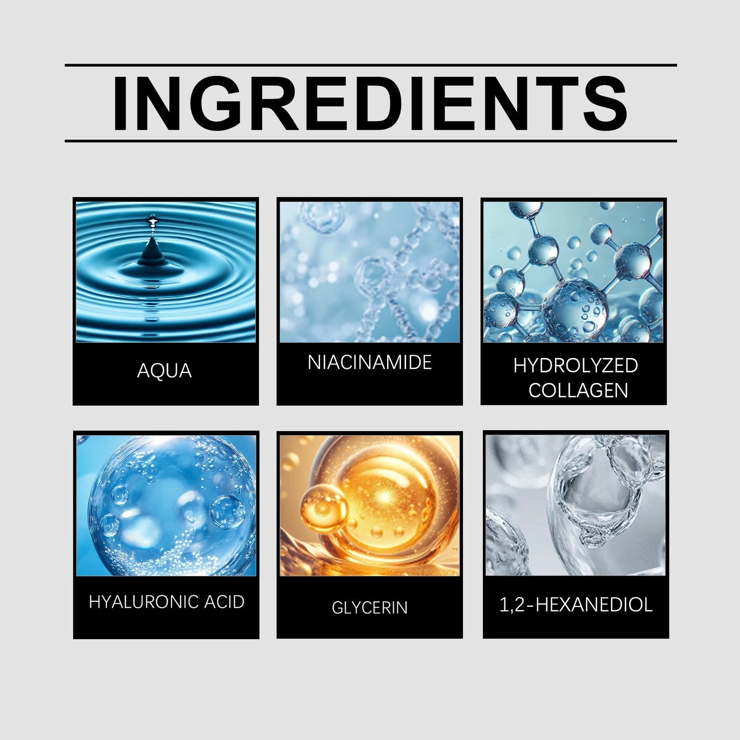 Kit de sérum microneedle de niacinamida – Cuidado de la piel hidratante y reparador