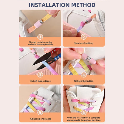 Pearl Light No Tie Shoelaces – Fashionable & Practical