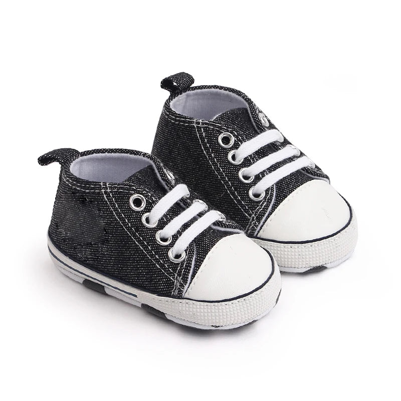 Baby First Walker Sneakers – Soft Sole Non-Slip Shoes