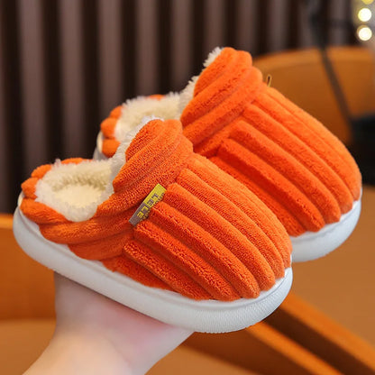 ❄️ SnugSteps™ – Kids’ Winter Slippers, Anti-Slip & Plush Lined