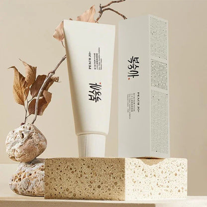 Korean Rice Primer Cream 50ml – Natural Skin Tone, Brightening & Pore-Concealing Foundation