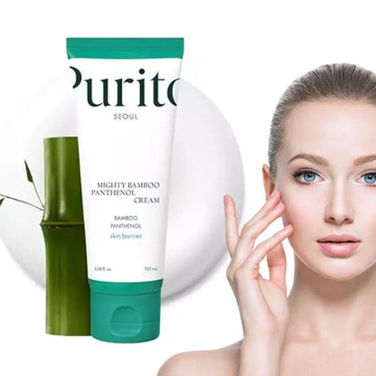 Crema Viso Bambù e Pantenolo – Idratazione Profonda e Riparazione della Pelle