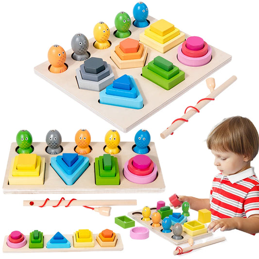 Elite Montessori Color & Shape Sorting Toy
