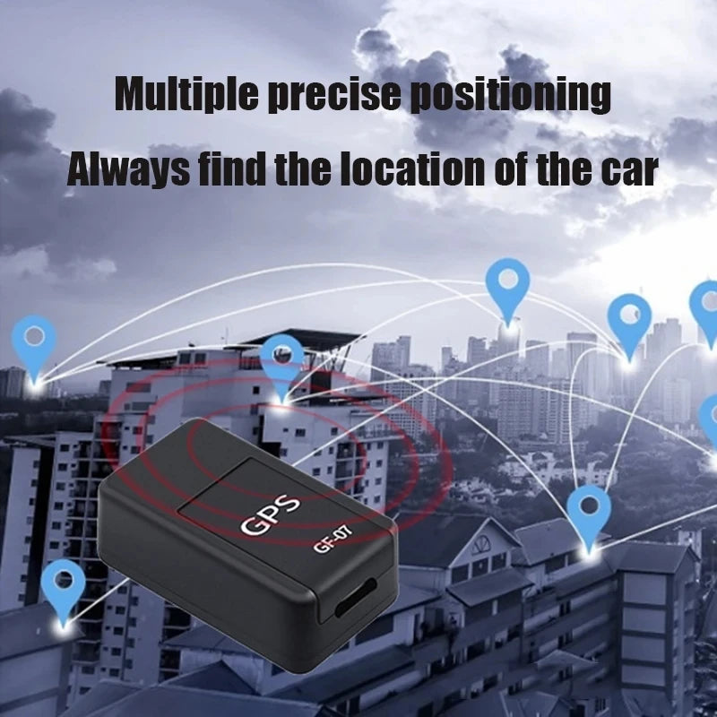 GF07 Mini GPS Locator – Track Vehicles Anywhere with APP Control