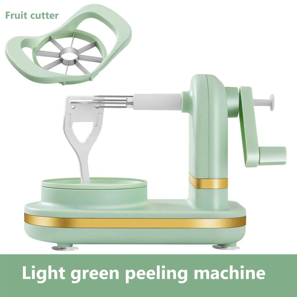 Manual Apple Peeler – Multifunctional Fruit Peeling Tool with Stainless Steel Blades