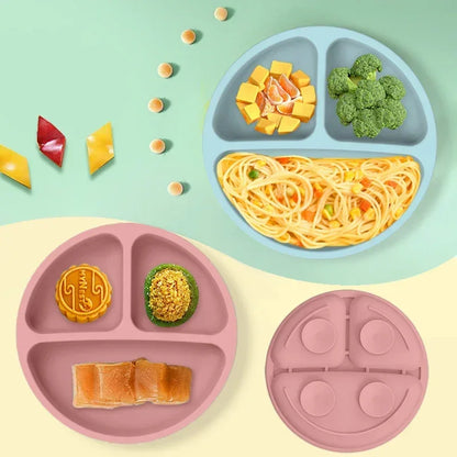 🍽️ TinyTummy™ – BPA-Free Silicone Baby Feeding Set