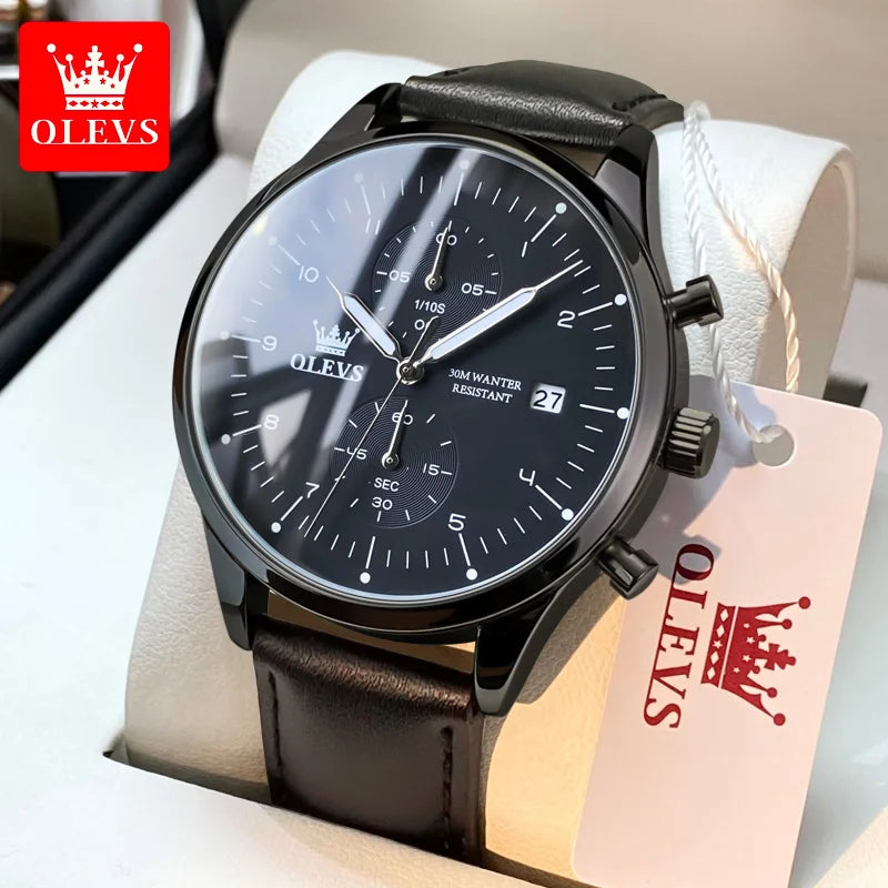OLEVS P2880 Elegant Men’s Quartz Watch – Luxury Casual & Business