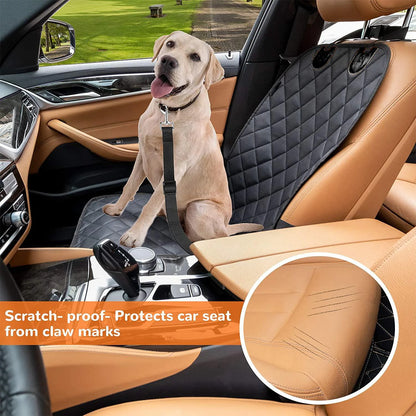 Waterproof Dog Car Seat Cover – Non-Slip Protection