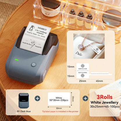 NIIMBOT B1 Portable Bluetooth Label Printer