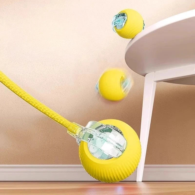 Interactive Electric Cat Toy Ball – Smart Rolling Ball for Kittens & Cats