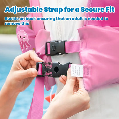 Children’s Swim Vest with Arm Floats for Pool & Beach