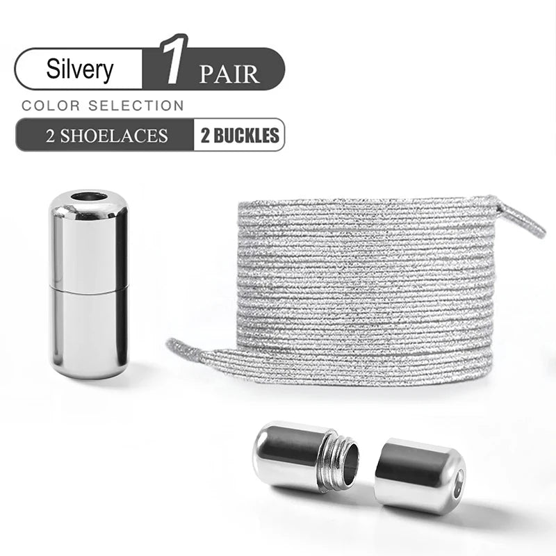 Pearl Light No Tie Shoelaces – Fashionable & Practical