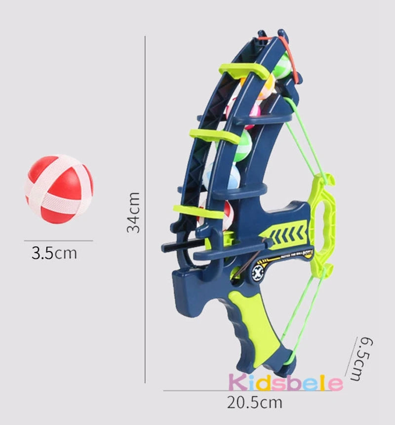 🦖 Dinosaur Sticky Ball Bow Target Dartboard – Educational Toy for Kids