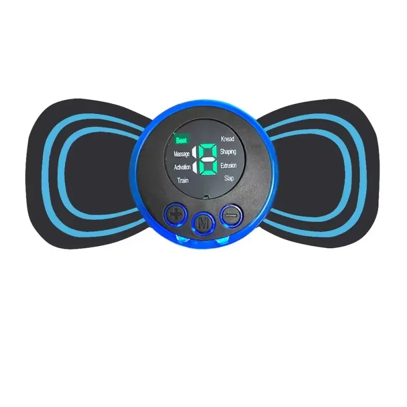 EMS Electric Neck & Body Massager – Portable Microcurrent Muscle Pain Relief Device